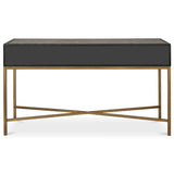 Mako Console Table, Grey-Furniture - Accent Tables-High Fashion Home