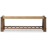 Malin Accent Bench, Natural-Furniture - Benches-High Fashion Home