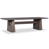 Malmo Dining Table, Aged Natural Oak-Furniture - Dining-High Fashion Home