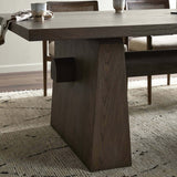 Malmo Dining Table, Aged Natural Oak-Furniture - Dining-High Fashion Home