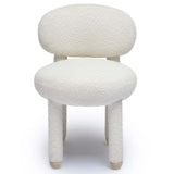 Manu Side Chair, Cream-Furniture - Dining-High Fashion Home