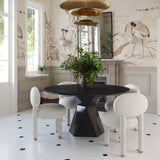 Manu Side Chair, Cream-Furniture - Dining-High Fashion Home