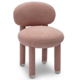 Manu Side Chair, Rose Pink-Furniture - Dining-High Fashion Home