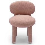 Manu Side Chair, Rose Pink-Furniture - Dining-High Fashion Home