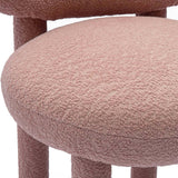 Manu Side Chair, Rose Pink-Furniture - Dining-High Fashion Home