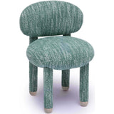 Manu Side Chair, Teal-Furniture - Dining-High Fashion Home