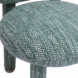 Manu Side Chair, Teal-Furniture - Dining-High Fashion Home