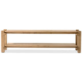 Marcia Low Console Table, Natural