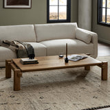 Marcia Rectangular Coffee Table, Natural