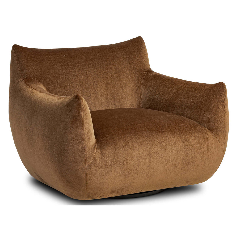 Margot Swivel Chair, Altair Sienna-Furniture - Chairs-High Fashion Home