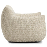 Margot Swivel Chair, Solema Cream-Furniture - Chairs-High Fashion Home