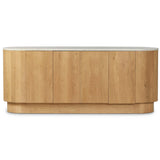 Mariah Sideboard, Light Blonde-Furniture - Storage-High Fashion Home