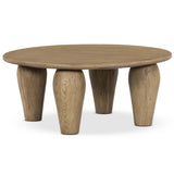 Maricopa Coffee Table, Worn Oak