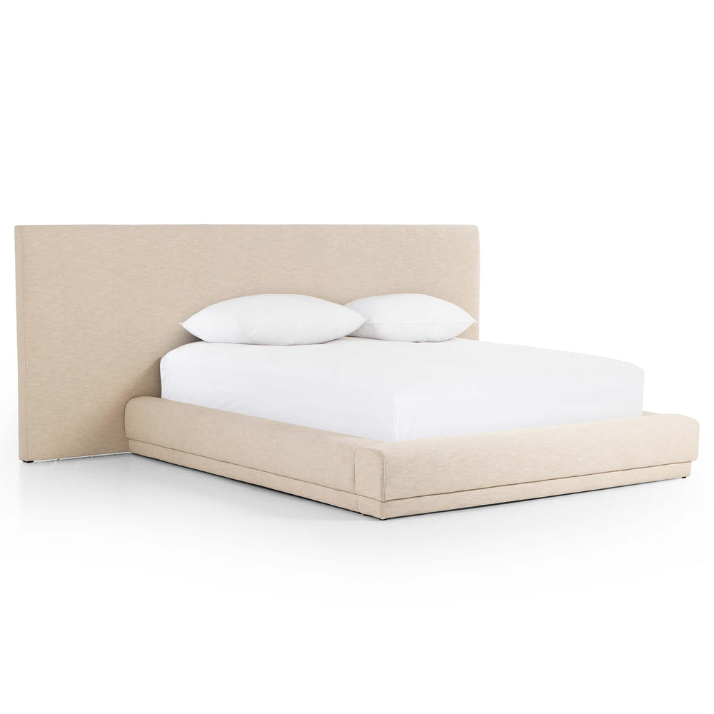 Martina Extra Wide Bed, Bergamo Parchment