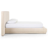 Martina Extra Wide Bed, Bergamo Parchment