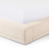 Martina Extra Wide Bed, Bergamo Parchment