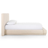 Martina Wide Bed, Bergamo Parchment