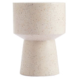 Masko Side Table, Beige-Furniture - Accent Tables-High Fashion Home