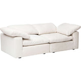 Mateo Modular Loveseat, Nomad Snow-Furniture - Sofas-High Fashion Home