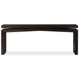 Matthes Console Table, Smoked Black-Furniture - Accent Tables-High Fashion Home