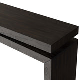 Matthes Console Table, Smoked Black-Furniture - Accent Tables-High Fashion Home