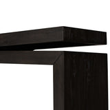 Matthes Console Table, Smoked Black-Furniture - Accent Tables-High Fashion Home