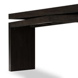 Matthes Console Table, Smoked Black-Furniture - Accent Tables-High Fashion Home