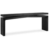 Matthes Large Console, Aged Black-Furniture - Accent Tables-High Fashion Home