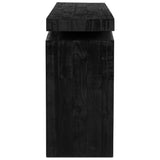 Matthes Large Console, Aged Black-Furniture - Accent Tables-High Fashion Home