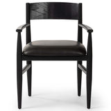 Mavery Arm Chair, Sierra Espresso-Furniture - Dining-High Fashion Home