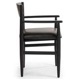 Mavery Arm Chair, Sierra Espresso-Furniture - Dining-High Fashion Home