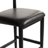 Mavery Bar Stool, Sierra Espresso-Furniture - Dining-High Fashion Home