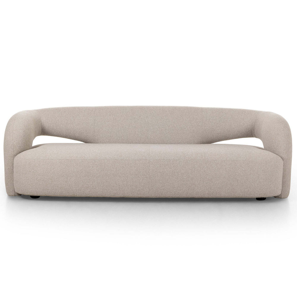 Mazie Sofa, Crete Pebble-Furniture - Sofas-High Fashion Home