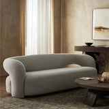 Mazie Sofa, Crete Pebble-Furniture - Sofas-High Fashion Home