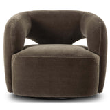 Mazie Swivel Chair, Monte Olive-Furniture - Chairs-High Fashion Home