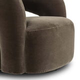 Mazie Swivel Chair, Monte Olive-Furniture - Chairs-High Fashion Home