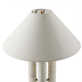 Medici Table Lamp, Charcoal/White-Lighting-High Fashion Home