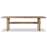 Merida Rectangular Dining Table, Bleached Alder