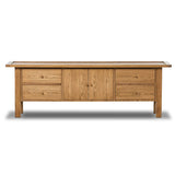 Millbrook Media Console, Natural