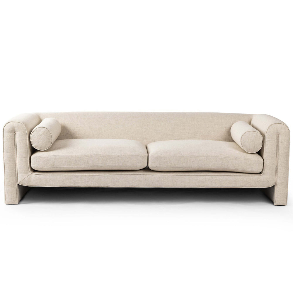 Mitchell 95" Sofa, Thames Cream-Furniture - Sofas-High Fashion Home