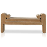 Mitchell Bench, Surrey Camel-Furniture - Benches-High Fashion Home