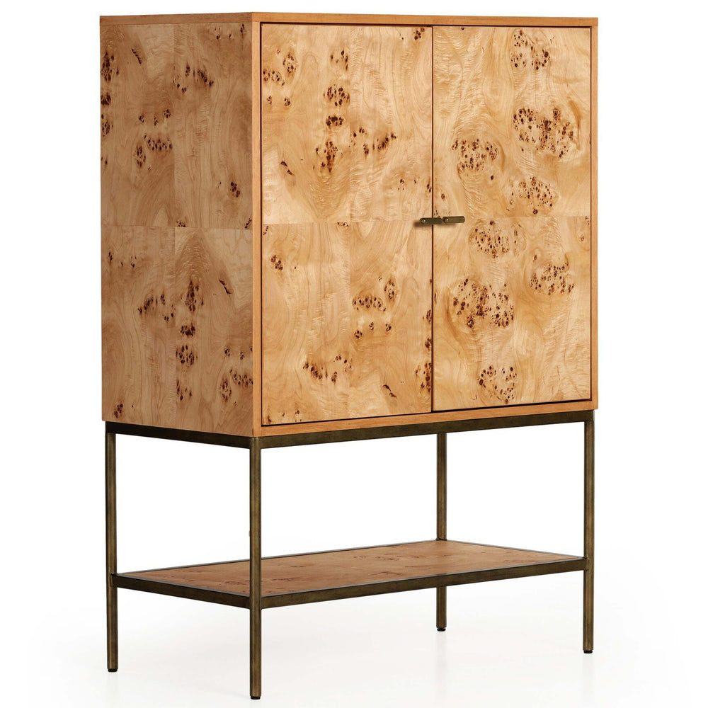 Mitzie Cabinet, Amber-Furniture - Storage-High Fashion Home