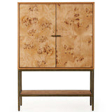 Mitzie Cabinet, Amber-Furniture - Storage-High Fashion Home