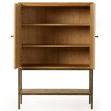 Mitzie Cabinet, Amber-Furniture - Storage-High Fashion Home