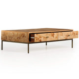 Mitzie Coffee Table, Amber-Furniture - Accent Tables-High Fashion Home