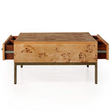 Mitzie Coffee Table, Amber-Furniture - Accent Tables-High Fashion Home