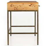 Mitzie Desk, Amber-Furniture - Office-High Fashion Home