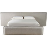 Modern Lux Wall King Bed, Medina Pebble