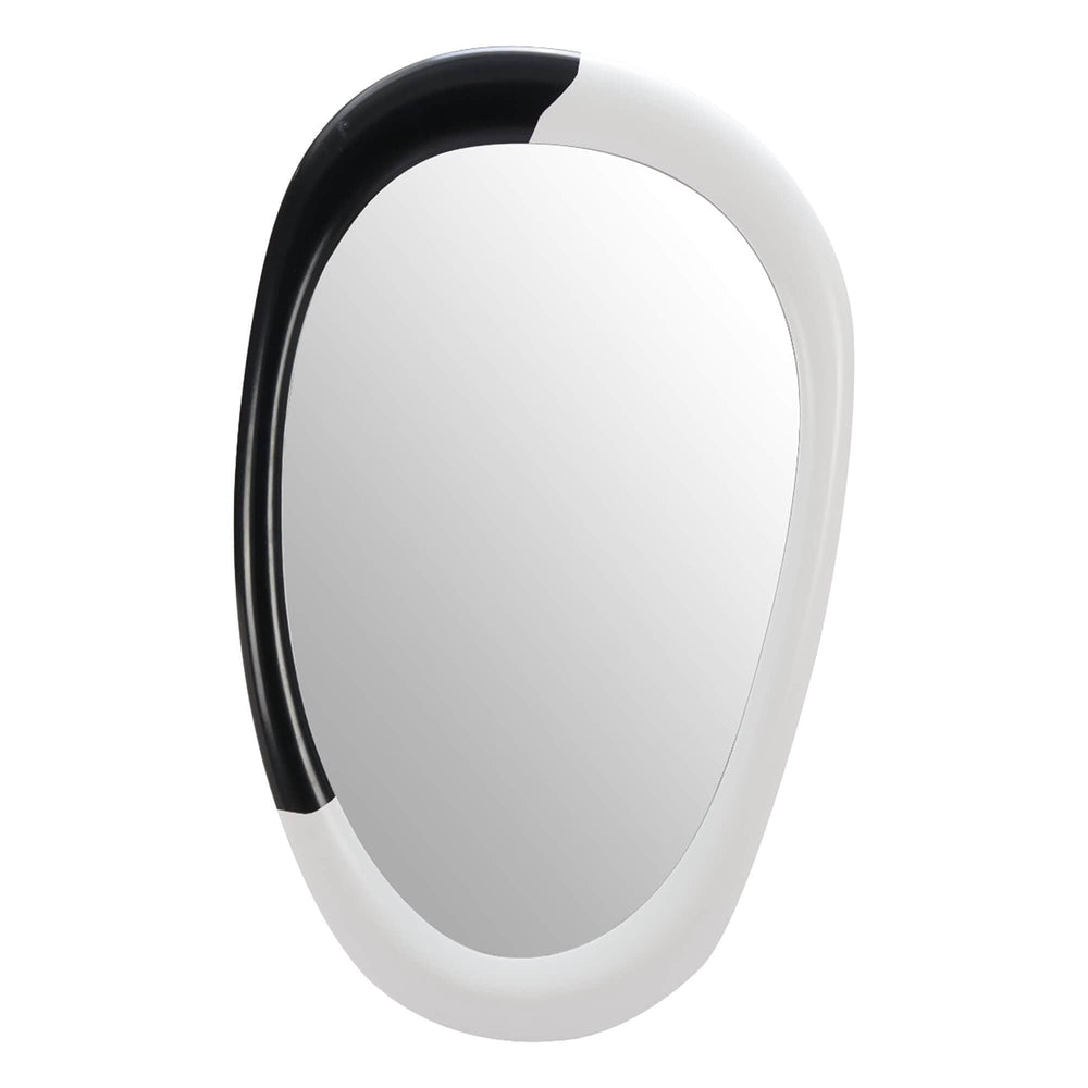 Muna Mirror, White & Black