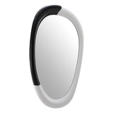 Muna Mirror, White & Black